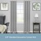 Kenney Mfg Kenney Chelsea 5/8" Standard Decorative Window Curtain Rod, 28-48", Brushed Nickel KN71608V1 - alternate 7